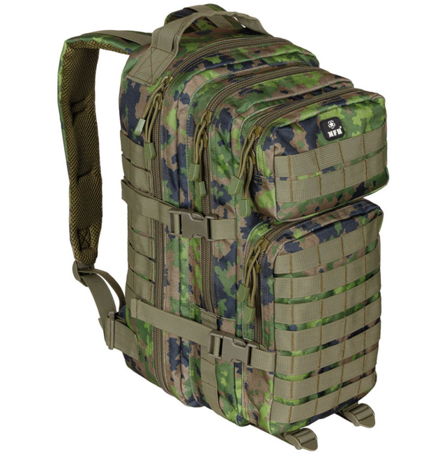 MFH MFH US assault zaino BW, tropentarn, 30L