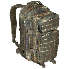 MFH US Assault Backpack Flecktarn 30L