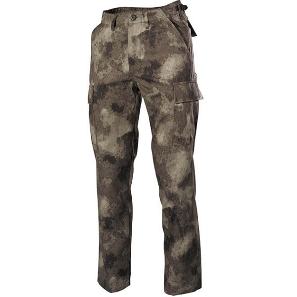 MFH US BDU pantaloni da uomo, hdt-camo