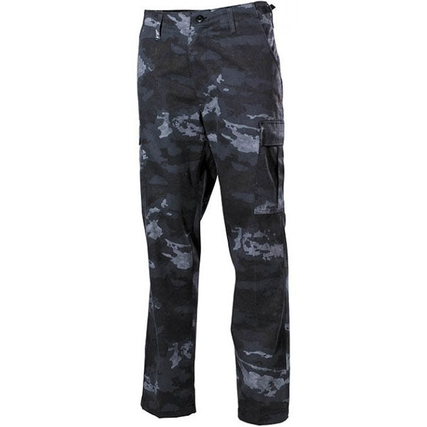 MFH US BDU pantaloni da uomo HDT-camo, LE
