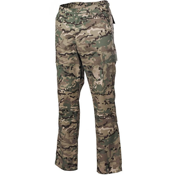 MFH US BDU pantaloni da uomo, operation-camo