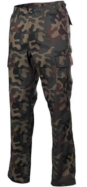 MFH Us Bdu pantaloni da uomo, polnisch tarn