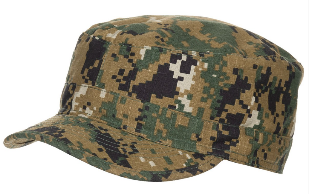 MFH US BDU rip-stop berretto, digital woodland