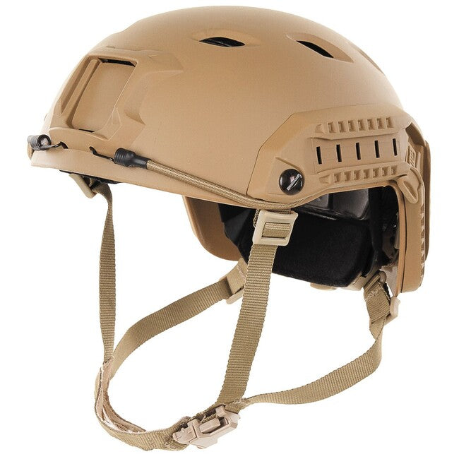 MFH Casco US FAST-paratroopers, abs-plastica, coyote tan