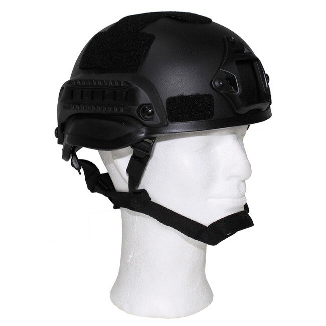 MFH MICH 2002 casco plastica ABS, nero