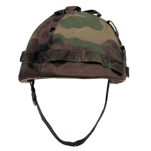 MFH US elmetto con copertura, woodland