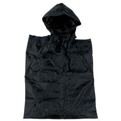 MFH US poncho Rip-Stop, nero 223x144 cm