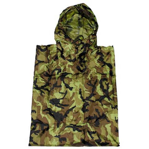 MFH poncho rip-stop 95CZ 223x144 cm, mimetico