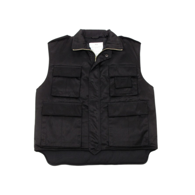 MFH US Ranger gilet imbottito, nero