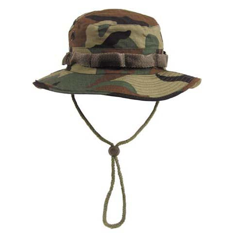 MFH US rip-stop cappello, woodland