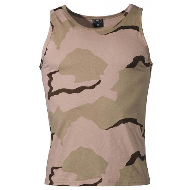 MFH canottiera uomo 160g/m2, 3col desert