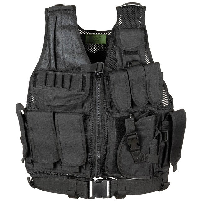 MFH USMC gilet con cintura, nera