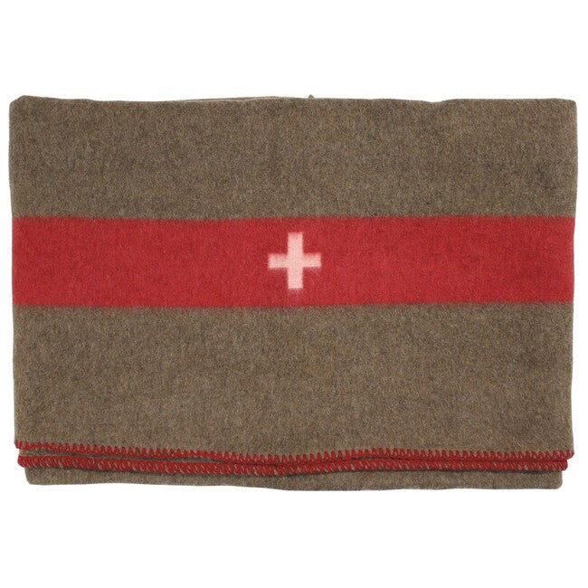 MFH Coperta in lana, marrone, circa 200 x 150 cm