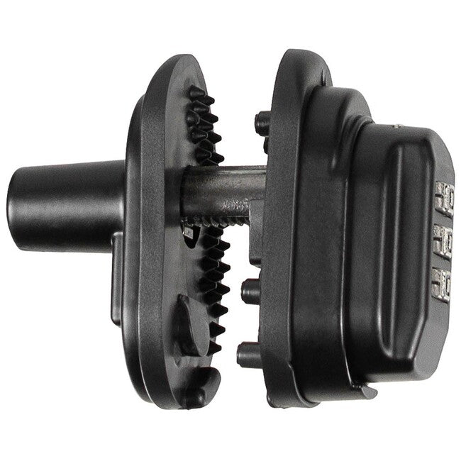 MFH Serratura per pistola, nera, con blocco a combinazione