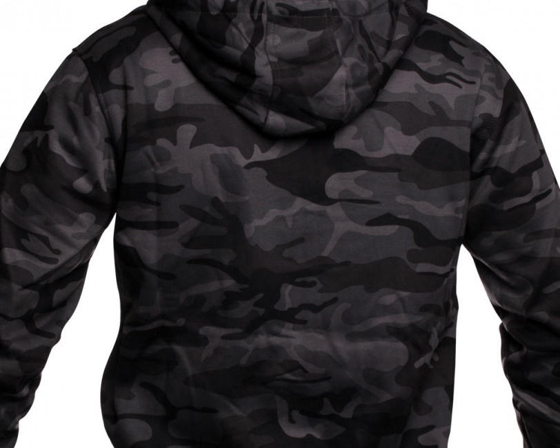 O&T AloeStar felpa High Zipper, grigia mimetico