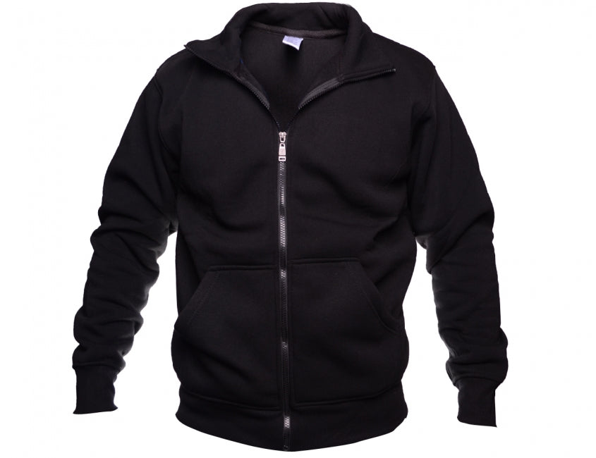 O&T Paulo Midd Zipper felpa, nera