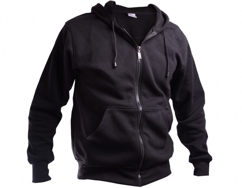 O&T Paulo High Zipper felpa, nera