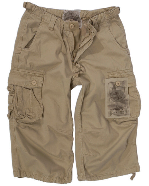 Mil-Tec Pantaloni 3/4 da Combattimento aereo, kaki