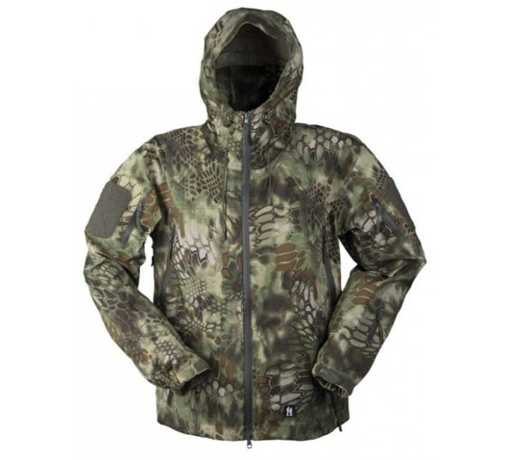Mil-Tec giacca a 3 strati hardshell, legno
