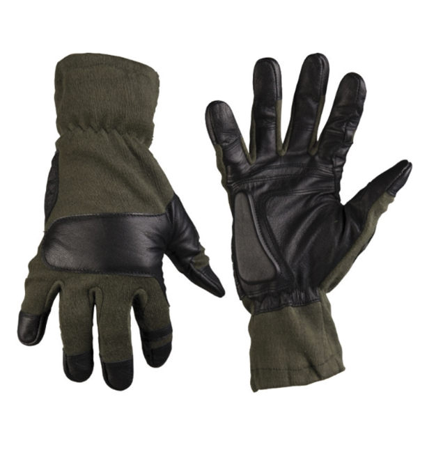Mil-Tec Action Kevlar guanti, oliva