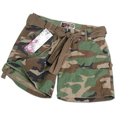 Shorts mimetici da donna