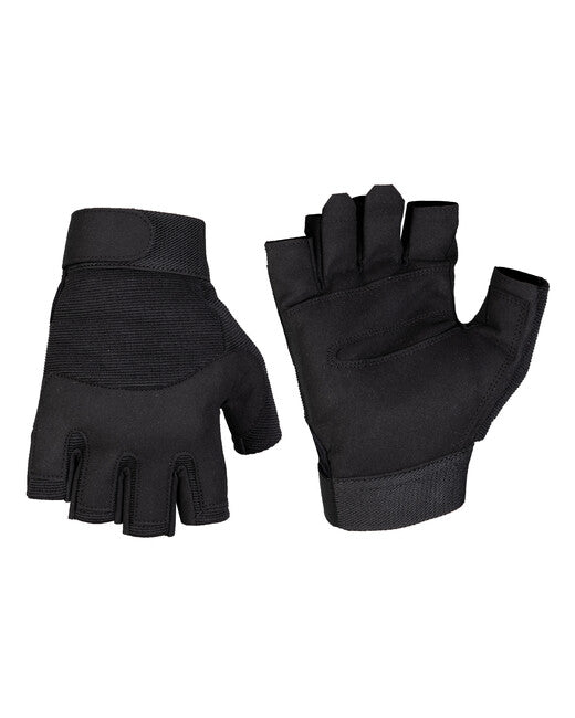 Mil-Tec Army guanti senza dita, neri