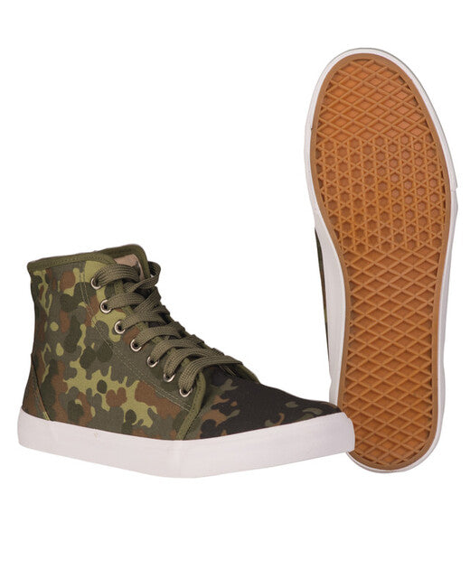 Mil-Tec Army Sneaker Rip-Stop scarpe da passeggio, flecktarn