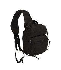 Mil-Tec Assault Small Backpack Single Strap Black 10L