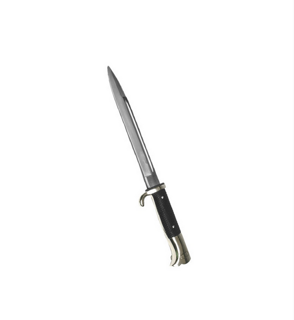 Mil-Tec baionetta WH, argento, Repro 32 cm