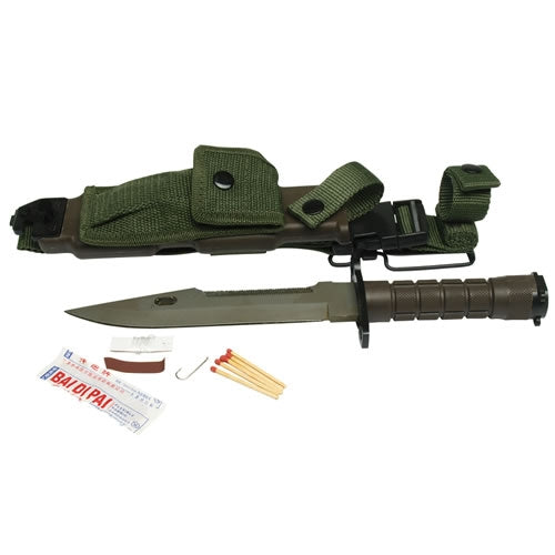 Mil-Tec baionetta US M9 con fodero Repro 32 cm