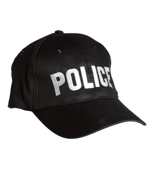 Mil-Tec cappello da Baseball, nero Police