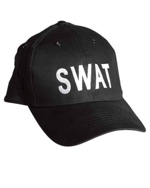 Mil-Tec Cappello da Baseball nero Swat