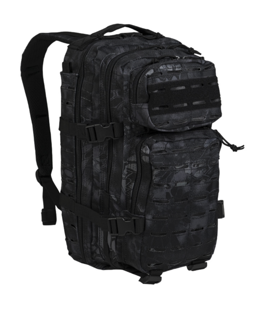 Mil-Tec US Assault Small Laser Cut Backpack, Mandra Night, 20L