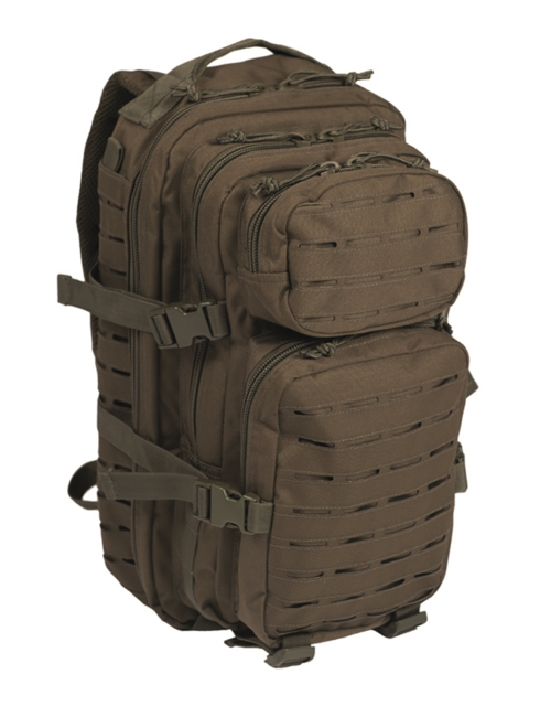 Mil-Tec zaino us Assault small laser cut, oliva, 20l