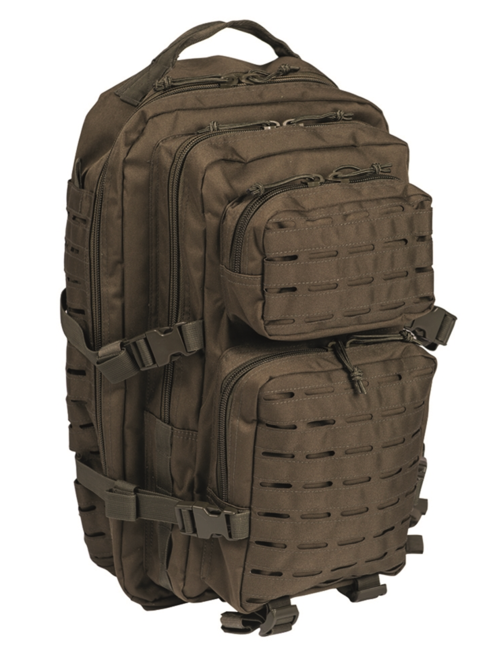 Mil-Tec zaino us Assault Large laser cut, oliva, 36l