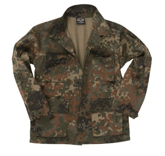 Mil-Tec BDU camicia per bambini, flecktarn