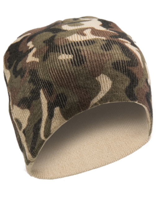 Mil-Tec Beanie berretto a maglia, terra di bosco