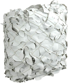 Mil-Tec White Net 5x5 "Shadow Tarp" Broad-Leaf
