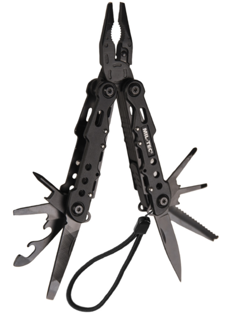 Mil-Tec utensile multifunzione, nero