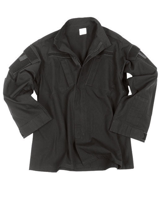 Mil-Tec Camicetta US tipo ACU rip-stop da Campo, nera