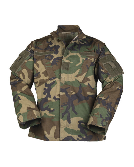 Mil-Tec Camicetta US tipo ACU rip-stop da Campo Woodland