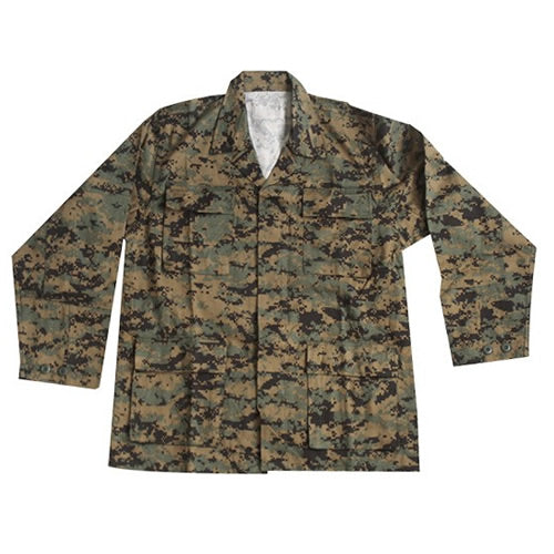 Mil-Tec Camicetta Tipo US BDU digitale Woodland