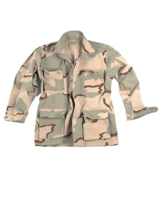 Mil-Tec Camicetta Tipo US BDU rip-stop prelavata 3col. Deserto
