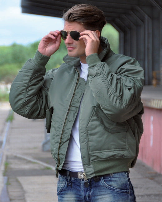 Mil-Tec Pilot CWU Basic giacca, oliva