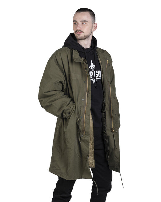Mil-Tec US M-51 giacca a coda di pesce con fodera, verde