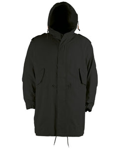 Mil-Tec US M51 Fishtail giacca con fodera, nera