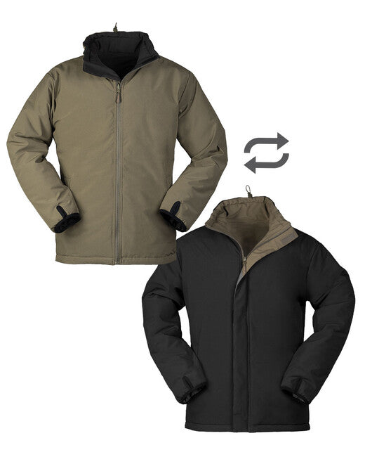 Mil-Tec Wet Weather giacca reversibile, nera