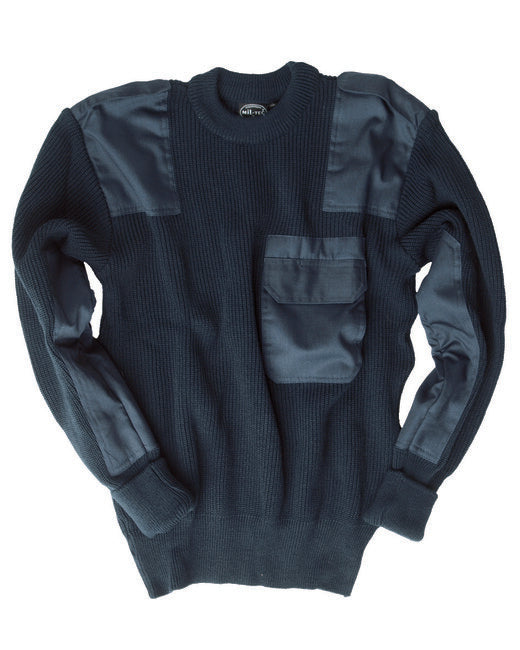 Mil-Tec BW maglione in acrilico, blu scuro