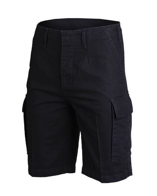 Mil-Tec Bermuda Moleskin pre-stampato, nero