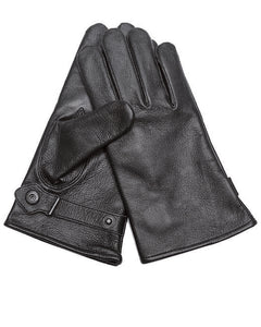 Mil-Tec BW guanti in pelle con fodera nera